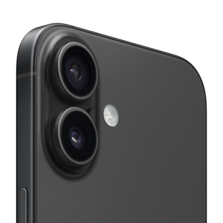 Смартфон Apple iPhone 16 256 ГБ (nano-SIM + eSIM). Цвет: черный