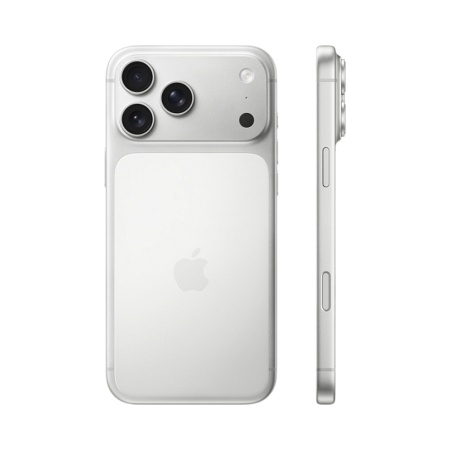 Смартфон Apple iPhone 17 Pro Max 512 ГБ (nano-SIM + eSIM). Цвет: серебристый