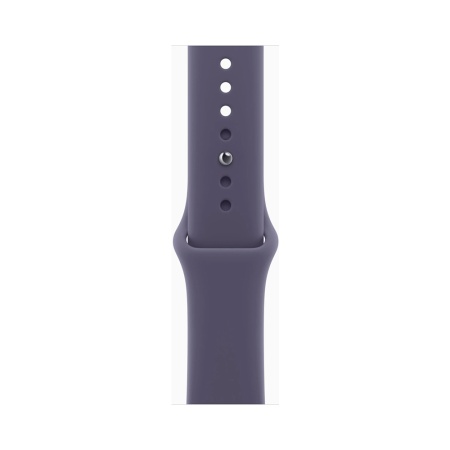 Apple Watch Series 11, 42 мм, корпус из алюминия серебристого цвета, спортивный ремешок (S/M)