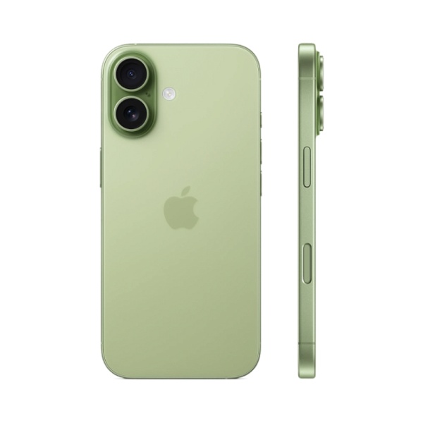 Смартфон Apple iPhone 17 256 ГБ (nano-SIM + eSIM). Цвет: зеленый