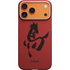 Чехол Pitaka Рисунок Лошади Cinnabar для iPhone 17 Pro Max.