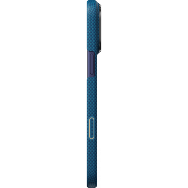 Чехол Pitaka Рисунок Лошади Azure Green для iPhone 17 Pro Max.