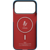 Чехол Pitaka Рисунок Лошади Azure Green для iPhone 17 Pro.