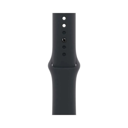 Apple Watch SE 3 (2025), 44 мм, корпус из алюминия цвета "Темная ночь", спортивный ремешок (S/M)
