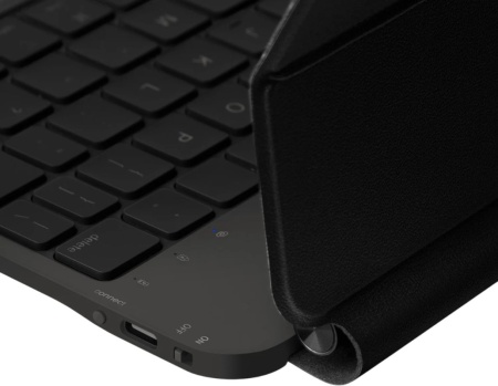 Беспроводная клавиатура Uniq VENNO Pro Magnetic keyboard folio для iPad Pro 13 2024. Цвет: чёрный