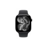 Apple Watch Series 11, 46 мм, корпус из алюминия угольно-черного цвета, спортивный ремешок (M/L)