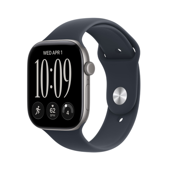 Apple Watch Series 12, 46 мм, корпус из алюминия цвета "Серый космос"