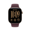 Apple Watch Series 12, 46 мм, корпус из алюминия золотистого цвета