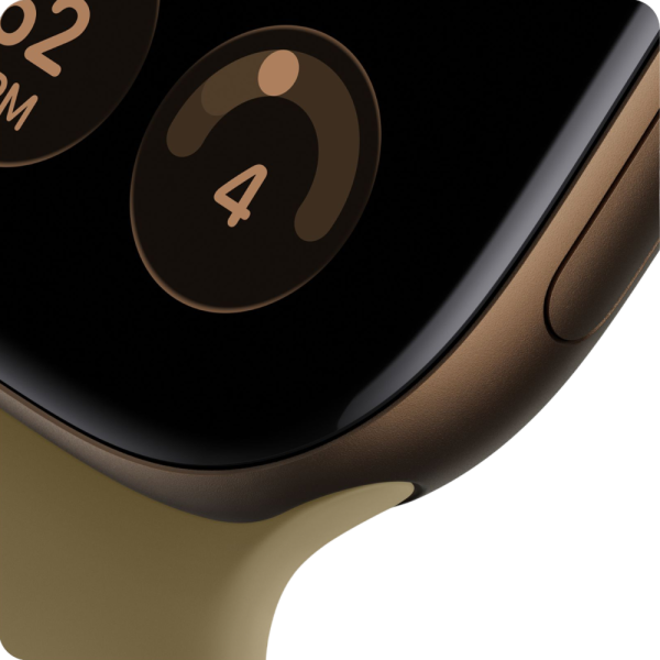 Apple Watch Series 12, 46 мм, корпус из алюминия бронзового цвета