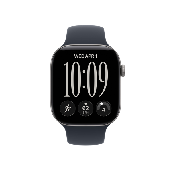 Apple Watch Series 12, 42 мм, корпус из алюминия цвета "Серый космос"
