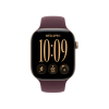 Apple Watch Series 12, 42 мм, корпус из алюминия золотистого цвета