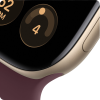 Apple Watch Series 12, 42 мм, корпус из алюминия золотистого цвета