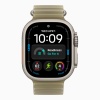 Apple Watch Ultra 4 (2026), 49 мм, природный титан, "океаническая петля" цвета "Ламинария"