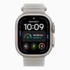 Apple Watch Ultra 4 (2026), 49 мм, природный титан, "океаническая петля" серого цвета