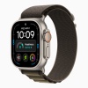 Apple Watch Ultra 4 (2026), 49 мм, природный титан, "альпийская петля" темно-оливкового цвета