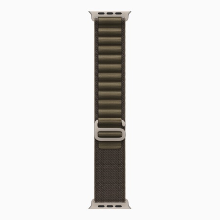 Apple Watch Ultra 4 (2026), 49 мм, природный титан, "альпийская петля" темно-оливкового цвета