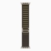 Apple Watch Ultra 4 (2026), 49 мм, природный титан, "альпийская петля" темно-оливкового цвета