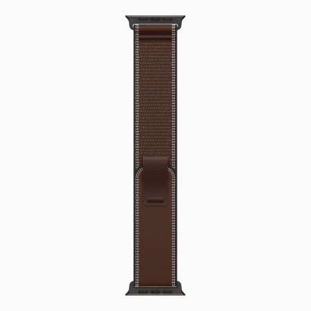 Apple Watch Ultra 4 (2026), 49 мм, черный титан, "походная петля" цвета "Темная умбра"