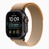 Apple Watch Ultra 4 (2026), 49 мм, черный титан, "походная петля" песочного цвета