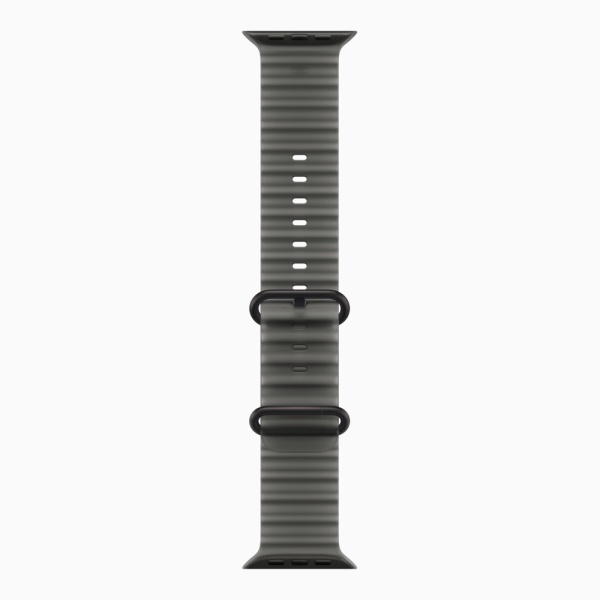 Apple Watch Ultra 4 (2026), 49 мм, черный титан, "океаническая петля" черного цвета
