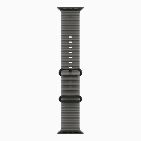Apple Watch Ultra 4 (2026), 49 мм, черный титан, "океаническая петля" черного цвета