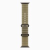 Apple Watch Ultra 4 (2026), 49 мм, черный титан, "океаническая петля" цвета "Ламинария"