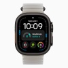 Apple Watch Ultra 4 (2026), 49 мм, черный титан, "океаническая петля" серого цвета