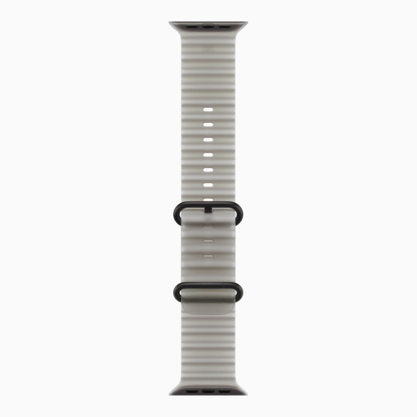 Apple Watch Ultra 4 (2026), 49 мм, черный титан, "океаническая петля" серого цвета