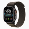 Apple Watch Ultra 4 (2026), 49 мм, черный титан, "альпийская петля" темно-оливкового цвета