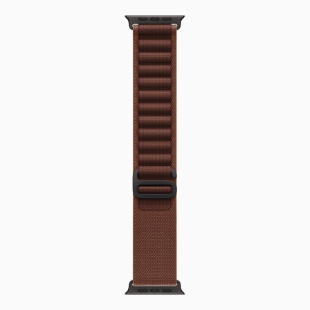 Apple Watch Ultra 4 (2026), 49 мм, черный титан, "альпийская петля" темно-бордового цвета