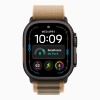 Apple Watch Ultra 4 (2026), 49 мм, черный титан, "альпийская петля" песочного цвета