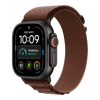 Apple Watch Ultra 4 (2026), 49 мм, черный титан, "альпийская петля" темно-бордового цвета