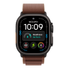 Apple Watch Ultra 4 (2026), 49 мм, черный титан, "альпийская петля" темно-бордового цвета