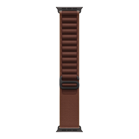 Apple Watch Ultra 4 (2026), 49 мм, черный титан, "альпийская петля" темно-бордового цвета