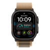 Apple Watch Ultra 4 (2026), 49 мм, черный титан, "альпийская петля" песочного цвета