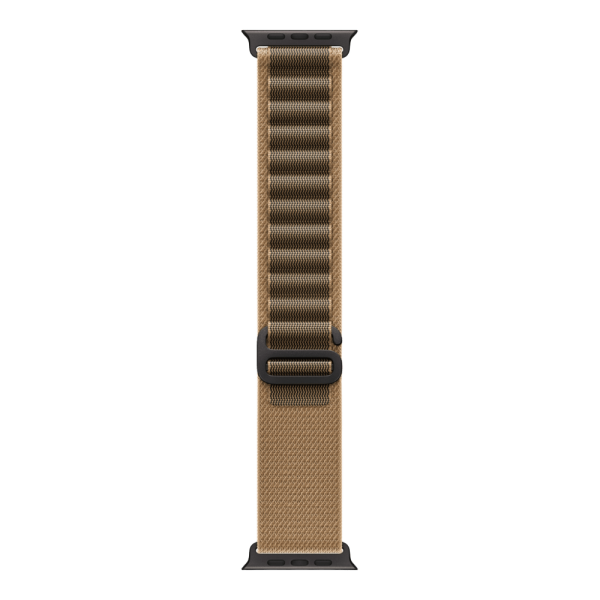 Apple Watch Ultra 4 (2026), 49 мм, черный титан, "альпийская петля" песочного цвета