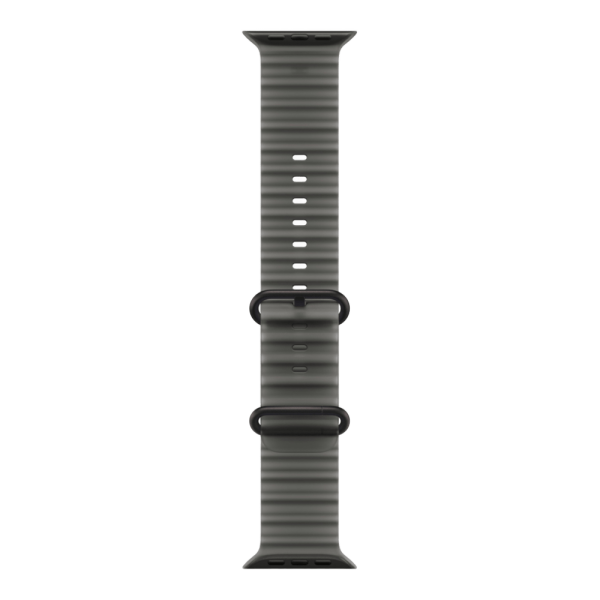 Apple Watch Ultra 4 (2026), 49 мм, черный титан, "океаническая петля" черного цвета