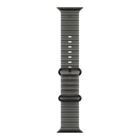 Apple Watch Ultra 4 (2026), 49 мм, черный титан, "океаническая петля" черного цвета