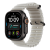 Apple Watch Ultra 4 (2026), 49 мм, черный титан, "океаническая петля" серого цвета