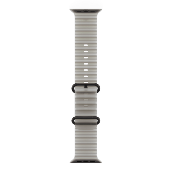 Apple Watch Ultra 4 (2026), 49 мм, черный титан, "океаническая петля" серого цвета