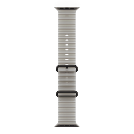 Apple Watch Ultra 4 (2026), 49 мм, черный титан, "океаническая петля" серого цвета