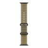 Apple Watch Ultra 4 (2026), 49 мм, черный титан, "океаническая петля" цвета "Ламинария"