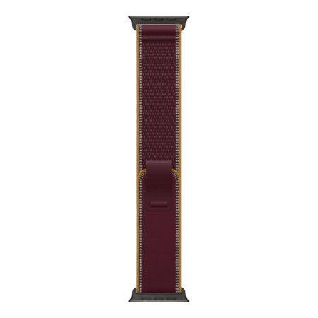 Apple Watch Ultra 4 (2026), 49 мм, черный титан, "походная петля" темно-бордового цвета