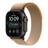 Apple Watch Ultra 4 (2026), 49 мм, черный титан, "походная петля" песочного цвета