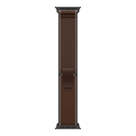Apple Watch Ultra 4 (2026), 49 мм, черный титан, "походная петля" цвета "Темная умбра"