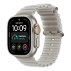 Apple Watch Ultra 4 (2026), 49 мм, природный титан, "океаническая петля" серого цвета