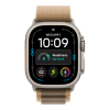 Apple Watch Ultra 4 (2026), 49 мм, природный титан, "альпийская петля" песочного цвета