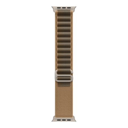Apple Watch Ultra 4 (2026), 49 мм, природный титан, "альпийская петля" песочного цвета
