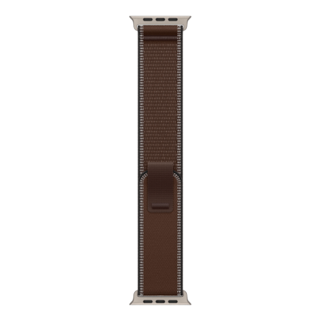 Apple Watch Ultra 4 (2026), 49 мм, природный титан, "походная петля" цвета "Темная умбра"