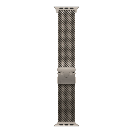Apple Watch Ultra 4 (2026), 49 мм, природный титан, "миланская петля"